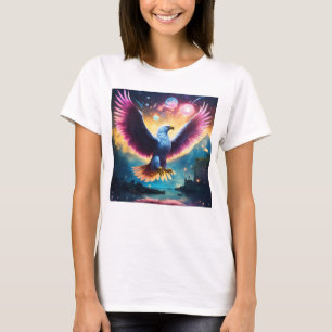 Camiseta T-Shirts de Crystal Eagle de Espírito Selvagem