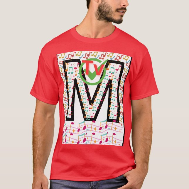 Camiseta t-shirts de designs clássicas premium Mtv (Frente)