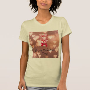 Camiseta T-Shirts de dia de os namorados feminino