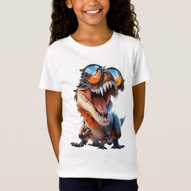 Camiseta t-shirts de dinossauros (Frente)