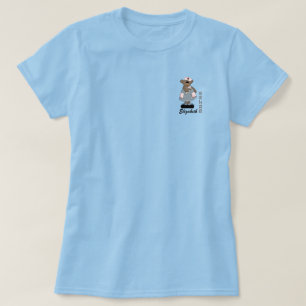Camiseta T-Shirts de Enfermeira Personalizada de Design de 