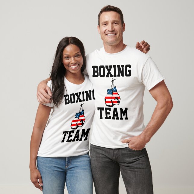 Camiseta T-shirts DE EQUIPE DE BOXING (Unissex)