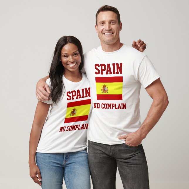 Camiseta t-shirts de espanha (Unissex)