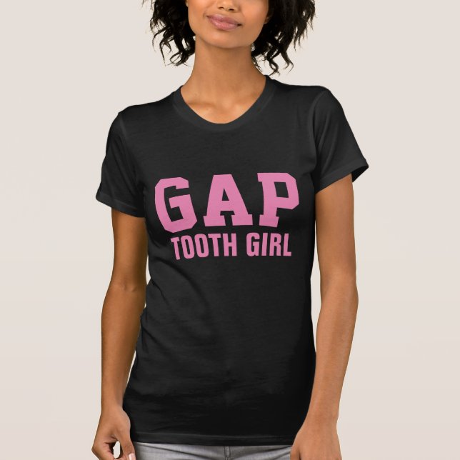 Camiseta T-Shirts DE GAROTA DENTÁTICA DE GAP (Frente)