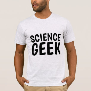 CAMISETA T-SHIRTS DE GEEK DE CIÊNCIA