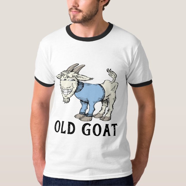 CAMISETA T-SHIRTS DE GOAT ANTIGO (Frente)