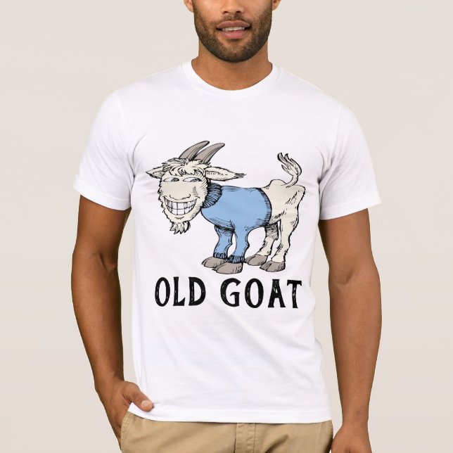 CAMISETA T-SHIRTS DE GOAT ANTIGO (Frente)