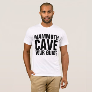 Camiseta t-shirts de GUIA TURÍSTICA MMOTH CAVE