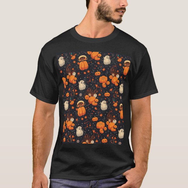 Camiseta t-shirts de Halloween (Frente)