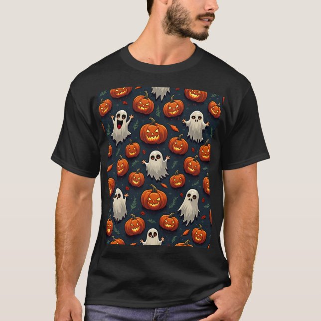 Camiseta t-shirts de Halloween (Frente)