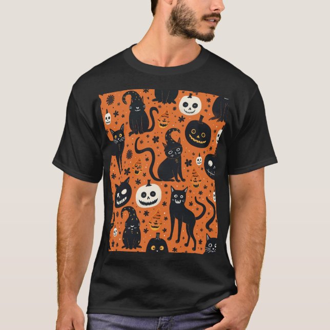 Camiseta t-shirts de Halloween (Frente)