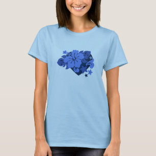 Camiseta T-Shirts de Honolua Hibiscus Gal