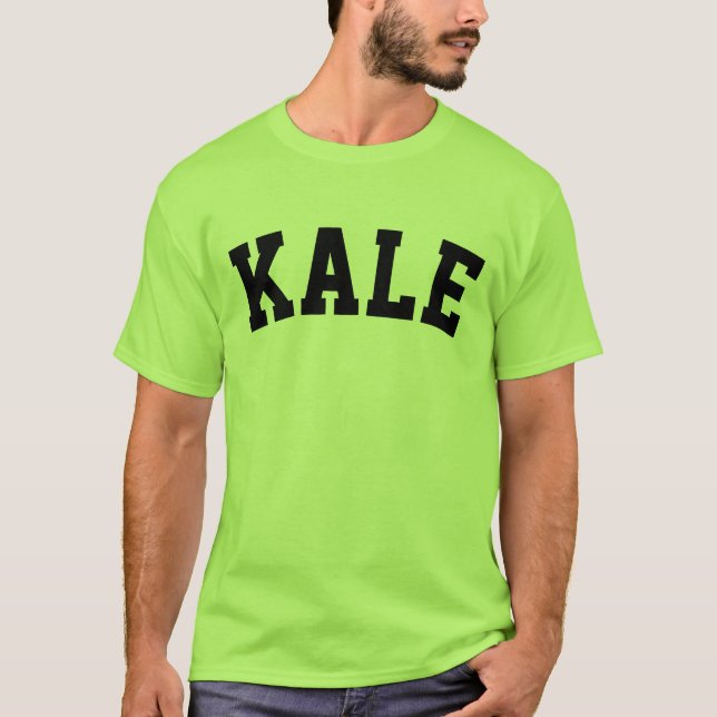 CAMISETA T-SHIRTS DE KALE VEGETARIAN (Frente)