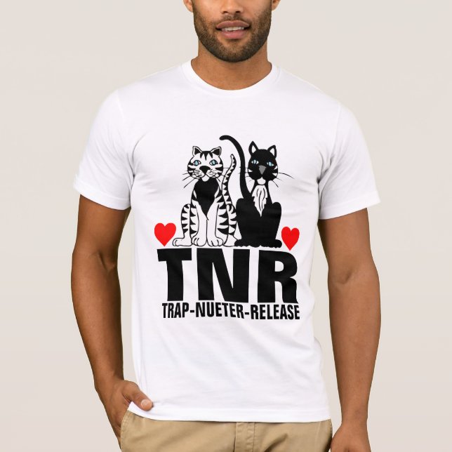 CAMISETA T-SHIRTS DE LIBERTAÇÃO DO NÚMERO DE EMERGÊNCIA TNR (Frente)