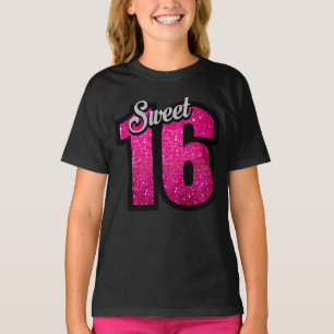 Camiseta T-shirts DE NASCIMENTO DE 16 MENINAS DOCES