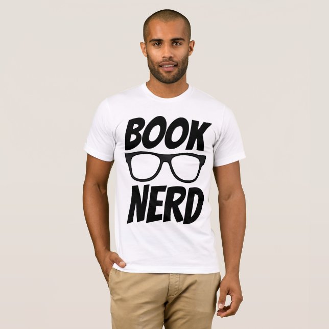 Camiseta T-shirts de NERD BOOK (Frente Completa)