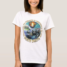 Camiseta t-shirts de North Dakota Rebellion