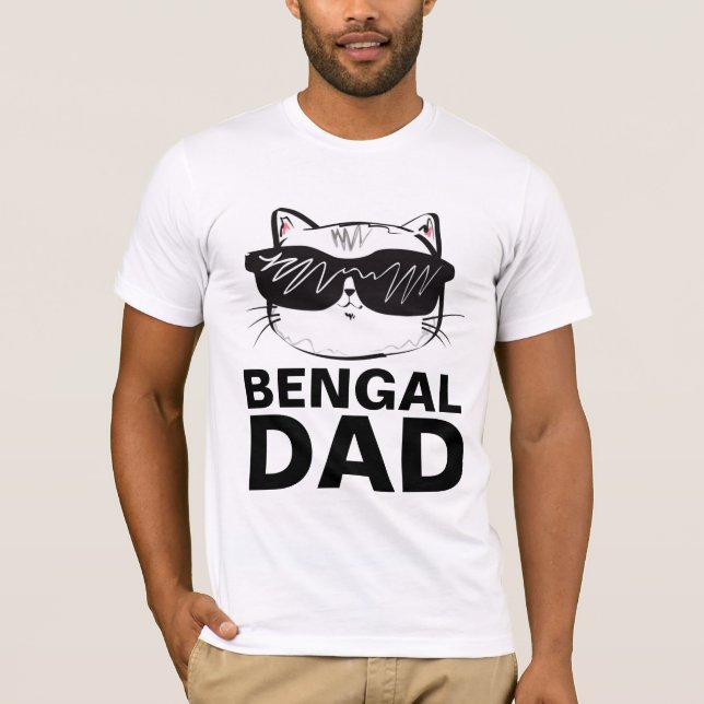 CAMISETA T-SHIRTS DE PAI BENGAL (Frente)