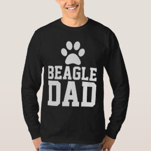 CAMISETA T-SHIRTS DE PAI DE CÃO BEAGLE