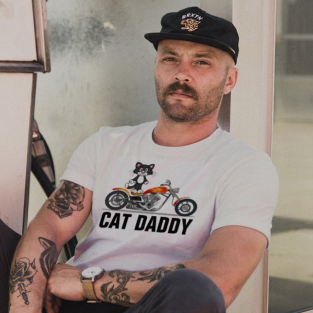 Camiseta T-shirts de Pai de gato, T-Shirt (Criador carregado)
