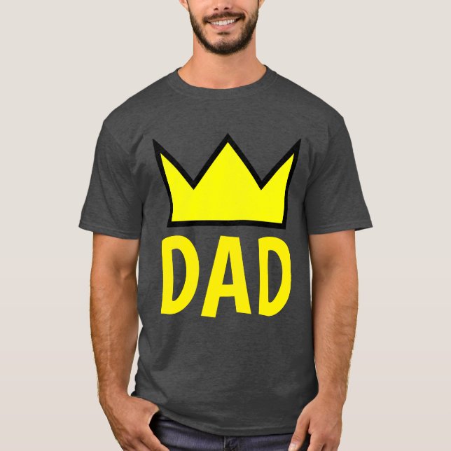 Camiseta T-shirts de pai (KING) (Frente)