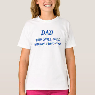 Camiseta T-Shirts de pai Menino