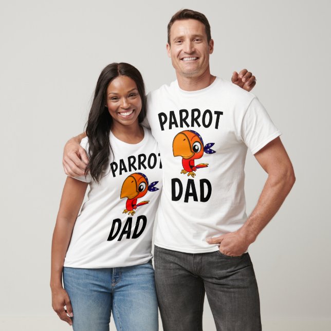 Camiseta T-shirts de PAI PARROT (Unissex)
