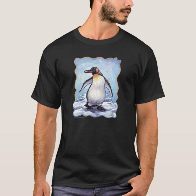 Camiseta T-Shirts de pinguim (Frente)