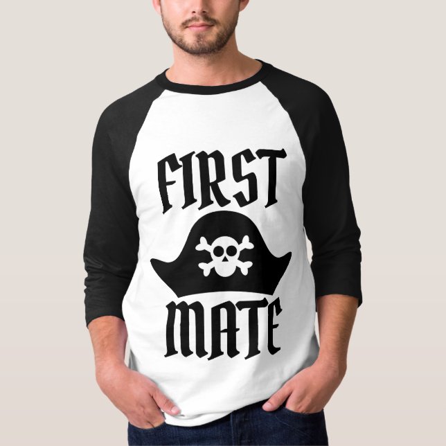 Camiseta T-Shirts DE PRIMEIRA MATE (Frente)