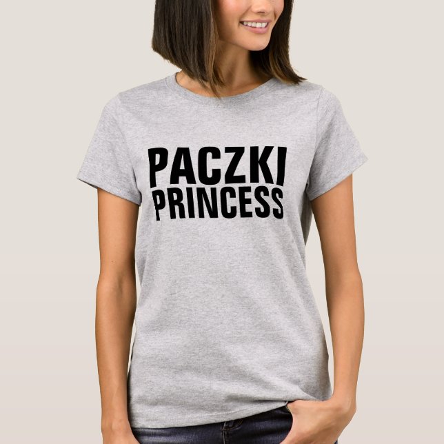 CAMISETA T-SHIRTS DE PRINCESA PACZKI (Frente)