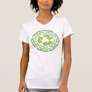 Camiseta T-shirts de reciclar