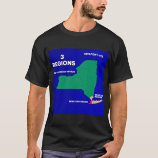 Camiseta t-shirts de regiões autônomas