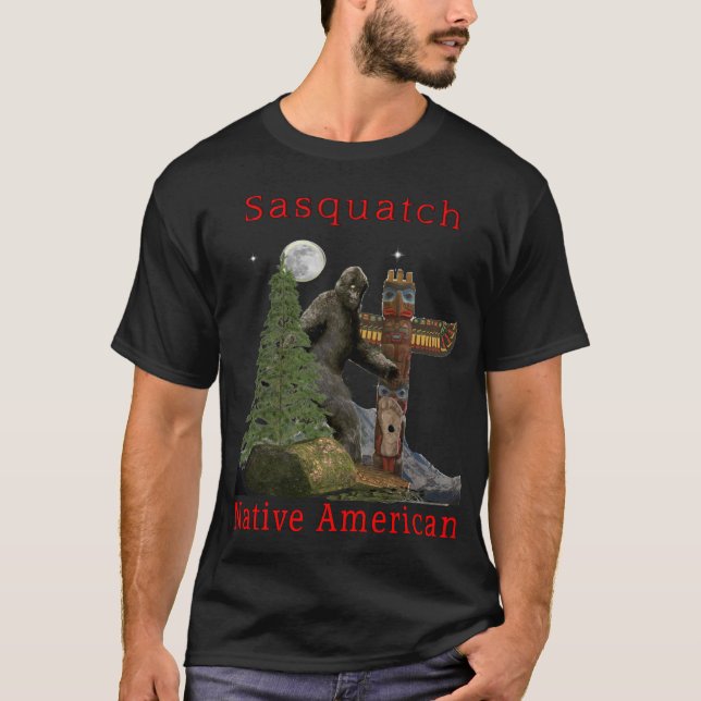 Camiseta t-shirts de sasquatch (Frente)