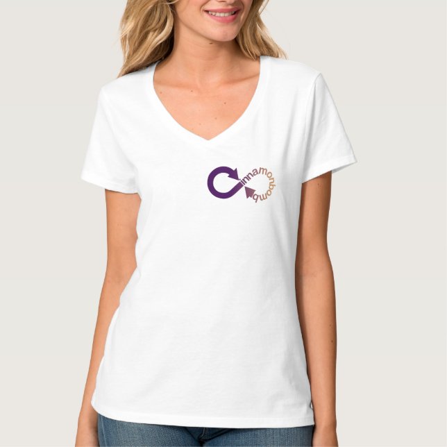 Camiseta T-Shirts de uso feminino (Frente)