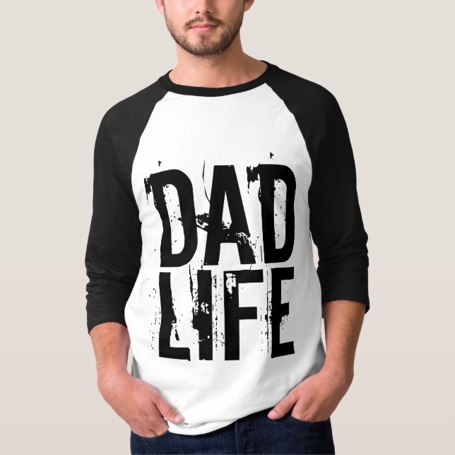 Camiseta T-SHIRTS DE VIDA DO pai (Frente)