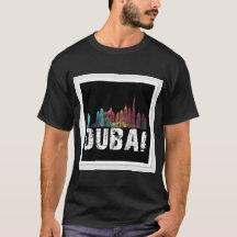 T-shirts design com "Dubai"