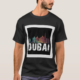 Camiseta T-shirts design com "Dubai"