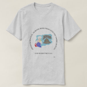 Camiseta T-Shirts : Deus abençoe dos EUA