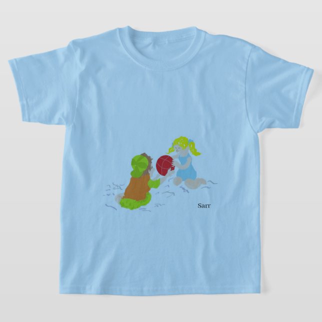 Camiseta T-shirts : Dia na Praia (Postura )