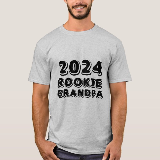 Camiseta T-shirts do avô novato de 2022 (Frente)