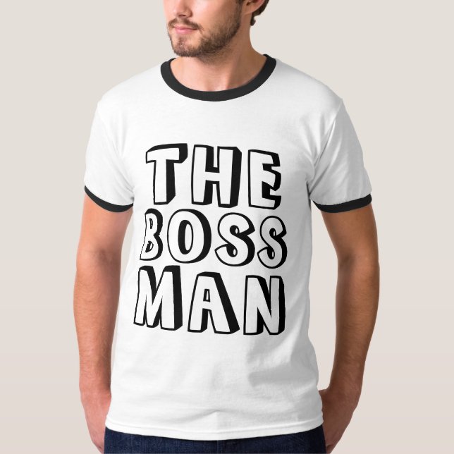Camiseta T-Shirts DO BOSS MAN (Frente)