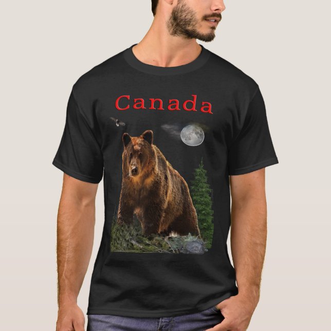 Camiseta t-shirts do canadá (Frente)