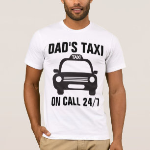 Camiseta T-Shirts do pai TAXI