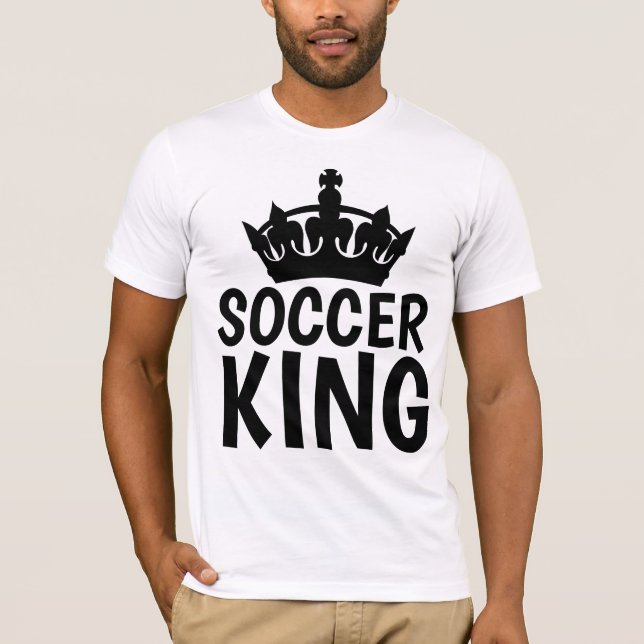 Camiseta T-shirts do SOCCER KING (Frente)