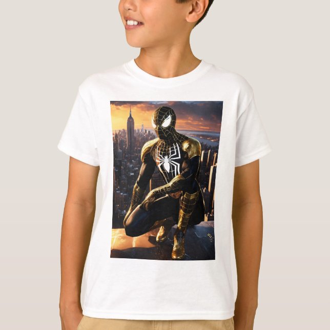Camiseta T-Shirts do Spidey Adventure Kid (Frente)