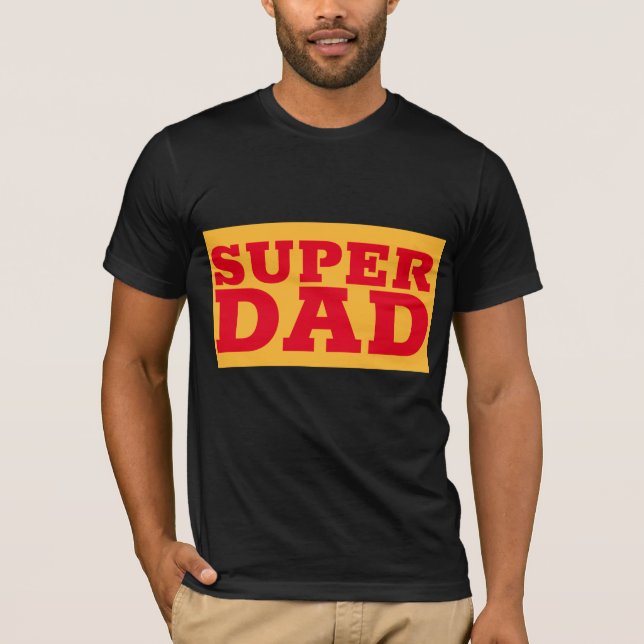 CAMISETA T-SHIRTS DO SUPER PAI (Frente)