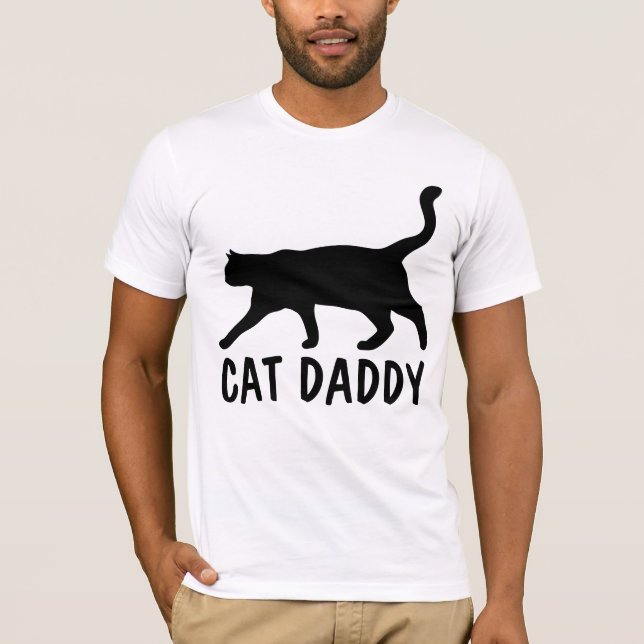 Camiseta T-shirts e PAIS de PAI CAT (Frente)