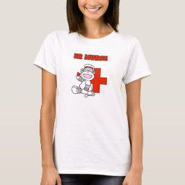 Camiseta T-shirts e presentes da enfermeira Sock Monkey ER