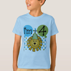 Camiseta T-shirts e presentes de quarto aniversário