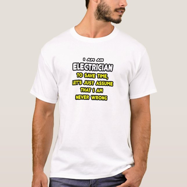 Camiseta T-Shirts e presentes eletrônicos engraçados (Frente)